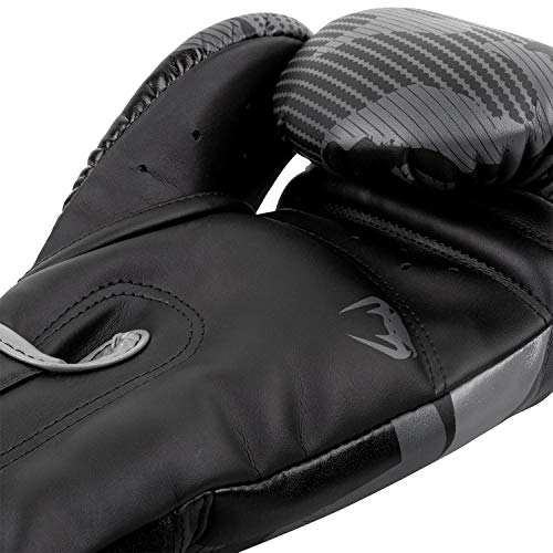 Venum Elite Boxing Gloves Grey/Black