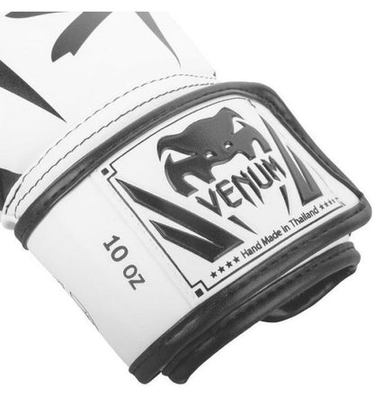 Venum Elite Boxing Gloves White/Black